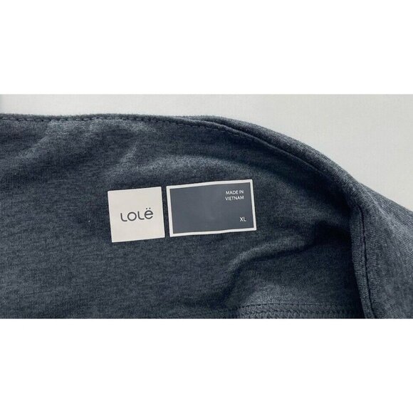 Lole Women's Gray Lounge Jogger Pants Pull‎ on Pockets Size XL - Picture 6 of 12